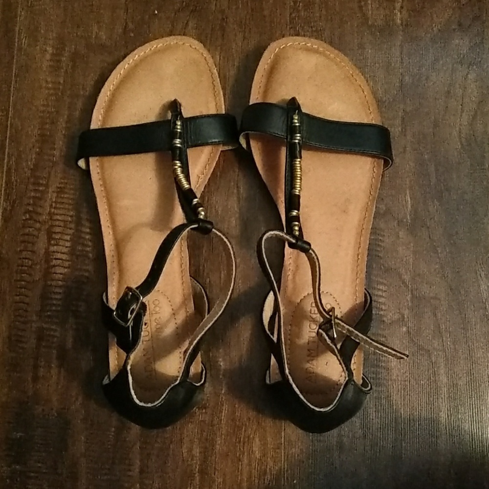 Adam tucker open toe sandals